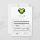 Jamaica Paar RSVP Kaartje (Voorkant)