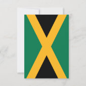 Jamaica Paar RSVP Kaartje (Achterkant)