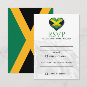 Jamaica Paar RSVP Kaartje