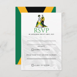 Jamaica Paar RSVP Kaartje