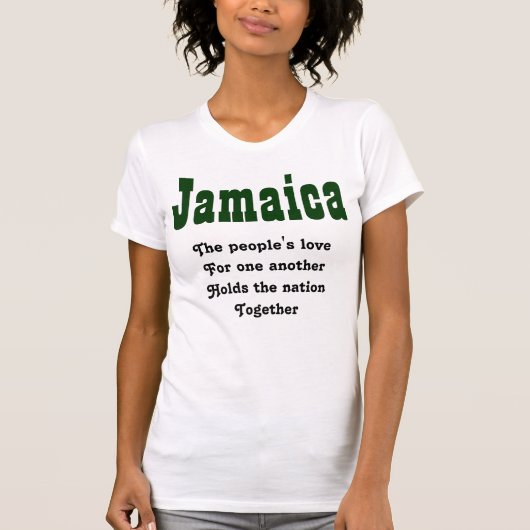 Jamaica-papegaai T-shirt (Voorkant)