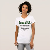 Jamaica-papegaai T-shirt (Voorkant volledig)