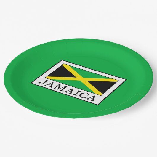 Jamaica Papieren Bordje (Gekanteld)