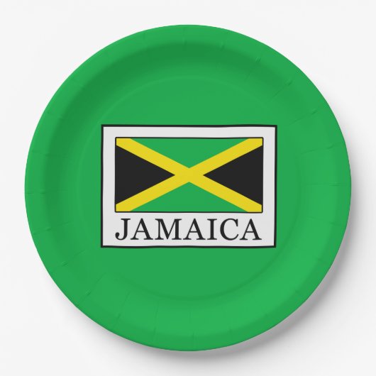 Jamaica Papieren Bordje (Voorkant)
