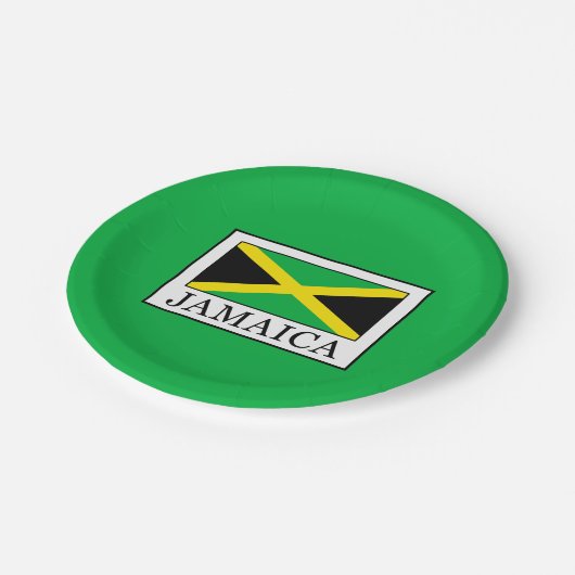 Jamaica Papieren Bordje (Gekanteld)