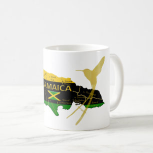 Jamaica Parish Colors Gold Humming Bird Mok