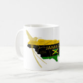 Jamaica Parish Colors Gold Humming Bird Mok (Voorkant links)