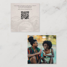 Jamaica Passport Wedding QR Informatiekaartje