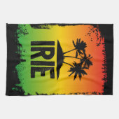 Jamaica Patwah Gezegde Irie Chill Out Relax Theedoek (Horizontaal)