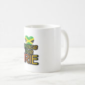 Jamaica peace love irie koffiemok (Voorkant rechts)