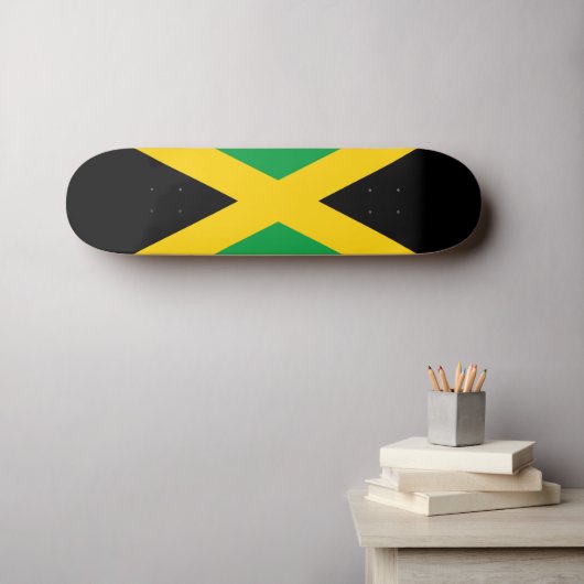 Jamaica Persoonlijk Skateboard (Muurkunst (Horizontaal))
