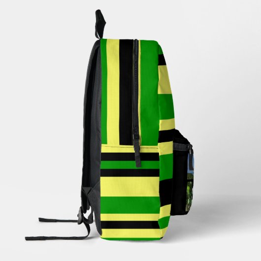 Jamaica Photo Collage Bedrukte Rugzak (Links)