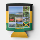 Jamaica Photo Collage Blikjeskoeler (Achterkant)
