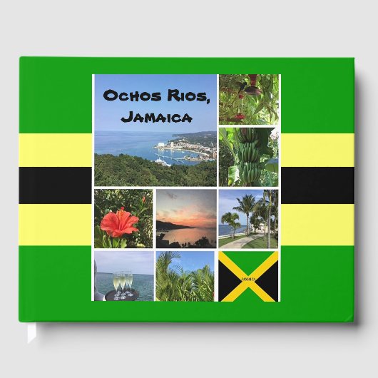 Jamaica Photo Collage Gastenboek (Voorkant)
