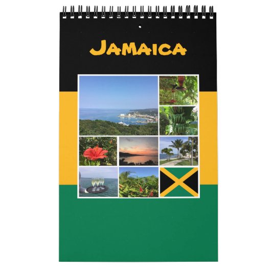 Jamaica Photo Collage Kalender (Hoes)