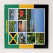 Jamaica Photo Collage Legpuzzel (Horizontaal)