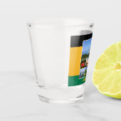 Jamaica Photo Collage Shot Glas (Links)