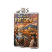 Jamaica piraat week fles heupfles (Links)