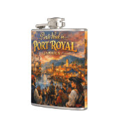 Jamaica piraat week fles heupfles (Links)