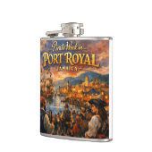 Jamaica piraat week fles heupfles (Links)