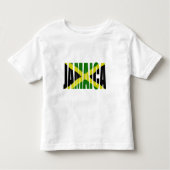 Jamaica plus flag kinder shirts (Voorkant)