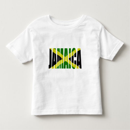 Jamaica plus flag kinder shirts (Voorkant)