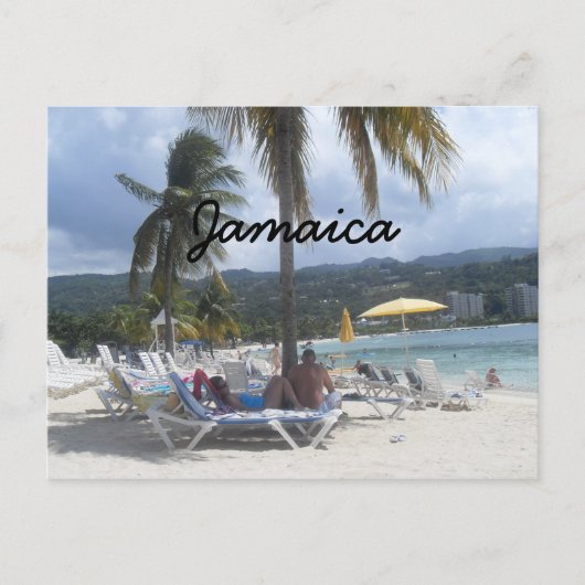 Jamaica Post Card Briefkaart (Voorkant)