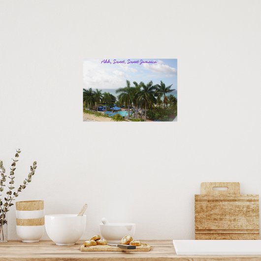 Jamaica Poster (Keuken)