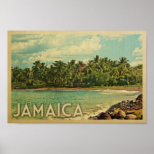 Jamaica Poster - Vintage Travel Poster