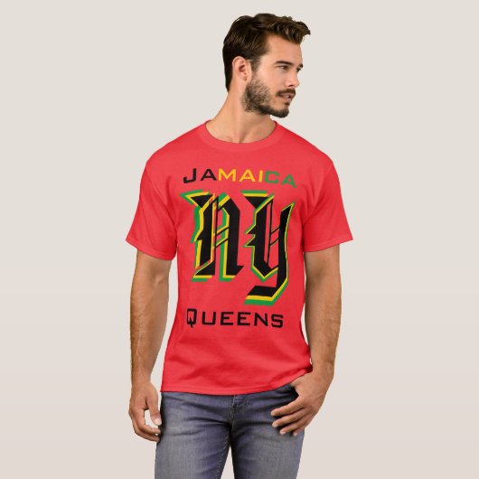 Jamaica Queens T-shirt (Voorkant volledig)