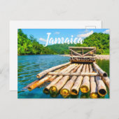 Jamaica rafting briefkaart (Voorkant / Achterkant)