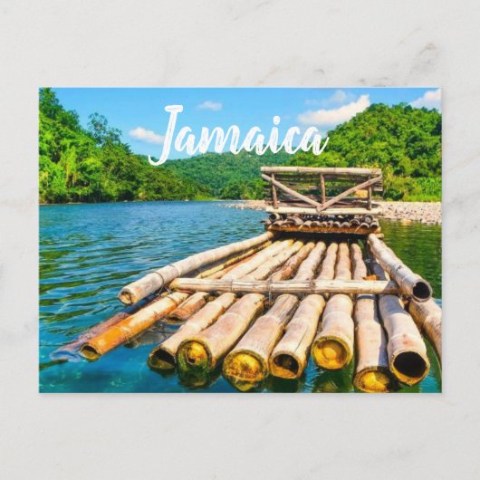 Jamaica rafting briefkaart (Voorkant)