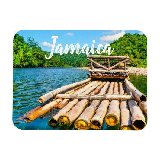 Jamaica rafting magneet (Horizontaal)