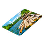 Jamaica rafting magneet (Linkerzijde)