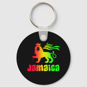 Jamaica Rasta Leeuw Sleutelhanger