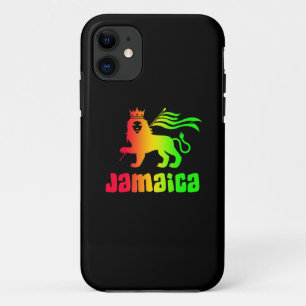 Jamaica Rasta Lion Hoesje-Mate iPhone Case