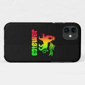 Jamaica Rasta Lion Hoesje-Mate iPhone Case (Achterkant (horizontaal))