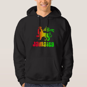Jamaica Rasta Lion  Hoodie