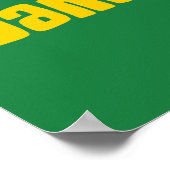 Jamaica Rasta Lion Poster (Hoek)