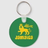 Jamaica Rasta Lion Sleutelhanger (Voorkant)