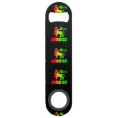 Jamaica Rasta Lion Speed Flessenopener (Achterkant)