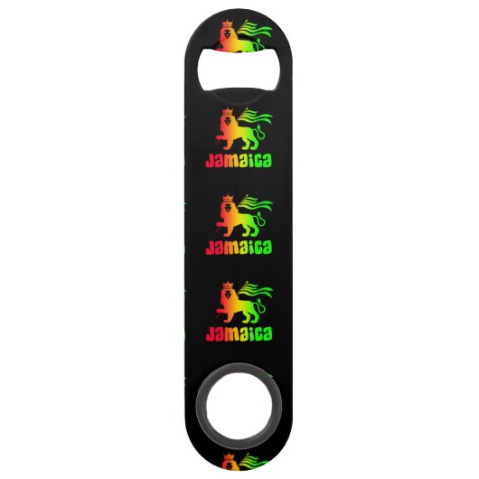 Jamaica Rasta Lion Speed Flessenopener (Achterkant)
