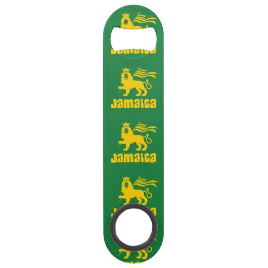 Jamaica Rasta Lion Speed Flessenopener (Achterkant)