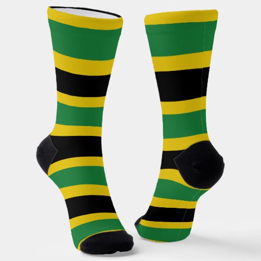 Jamaica Rasta Reggae Bobby Roots One Love Socks Sokken (Gebogen)