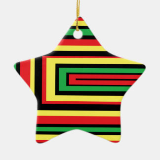 JAMAICA rasta wortelkleuren Keramisch Ornament