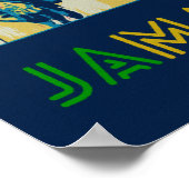 Jamaica, rastafari briefkaart cultuur poster (Hoek)