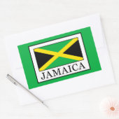 Jamaica Rechthoekige Sticker (Envelop)