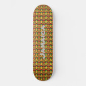 Jamaica Red Golden Green Persoonlijk Skateboard (Voorkant)