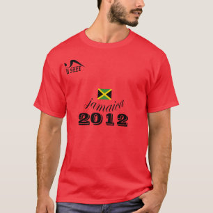 Jamaica Red T Shirt 2012