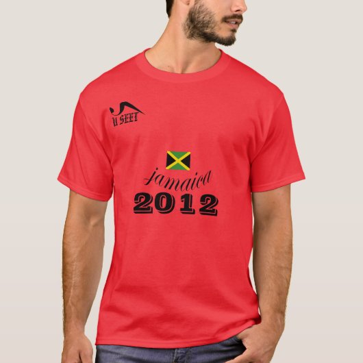 Jamaica Red T Shirt 2012 (Voorkant)
